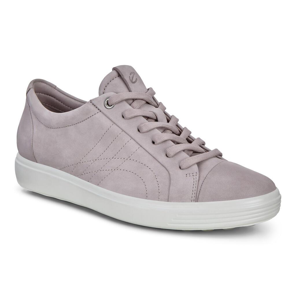 Baskets Ecco Soft 7 Femme Grise 1769-IDXUP